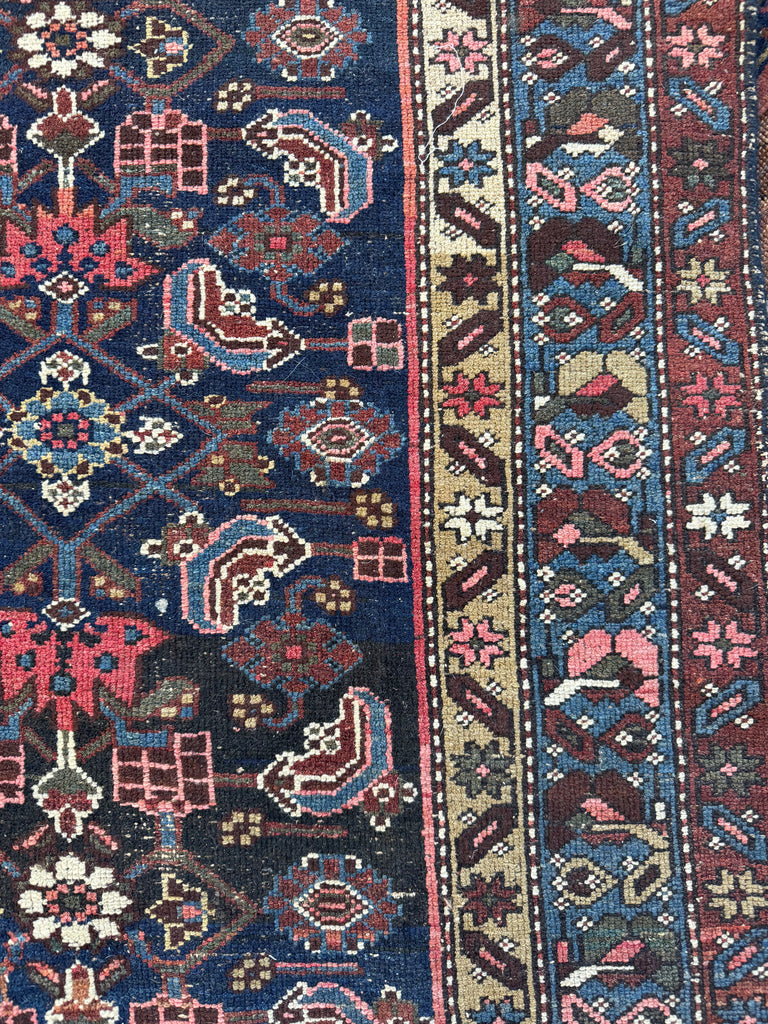 Coming Soon... AWESOME Antique Water-Garden with Camel, Blue-Black & Beige | 3.8 x 6