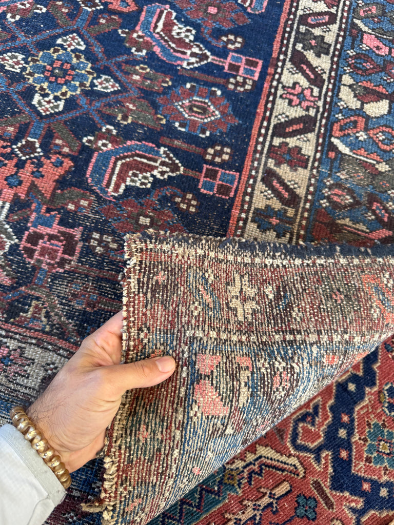 Coming Soon... AWESOME Antique Water-Garden with Camel, Blue-Black & Beige | 3.8 x 6