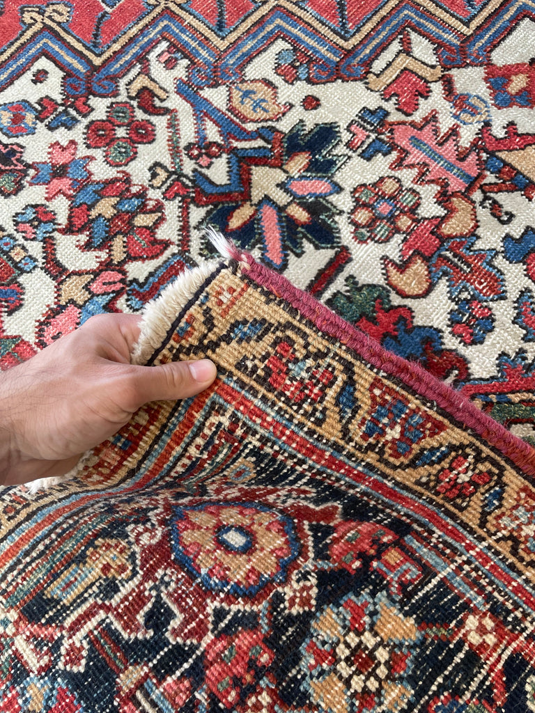 ENORMOUS Palace Size Antique Heriz | FULL of Life & Color with Lots of Interest for the Eyes | ~11 x 18.8