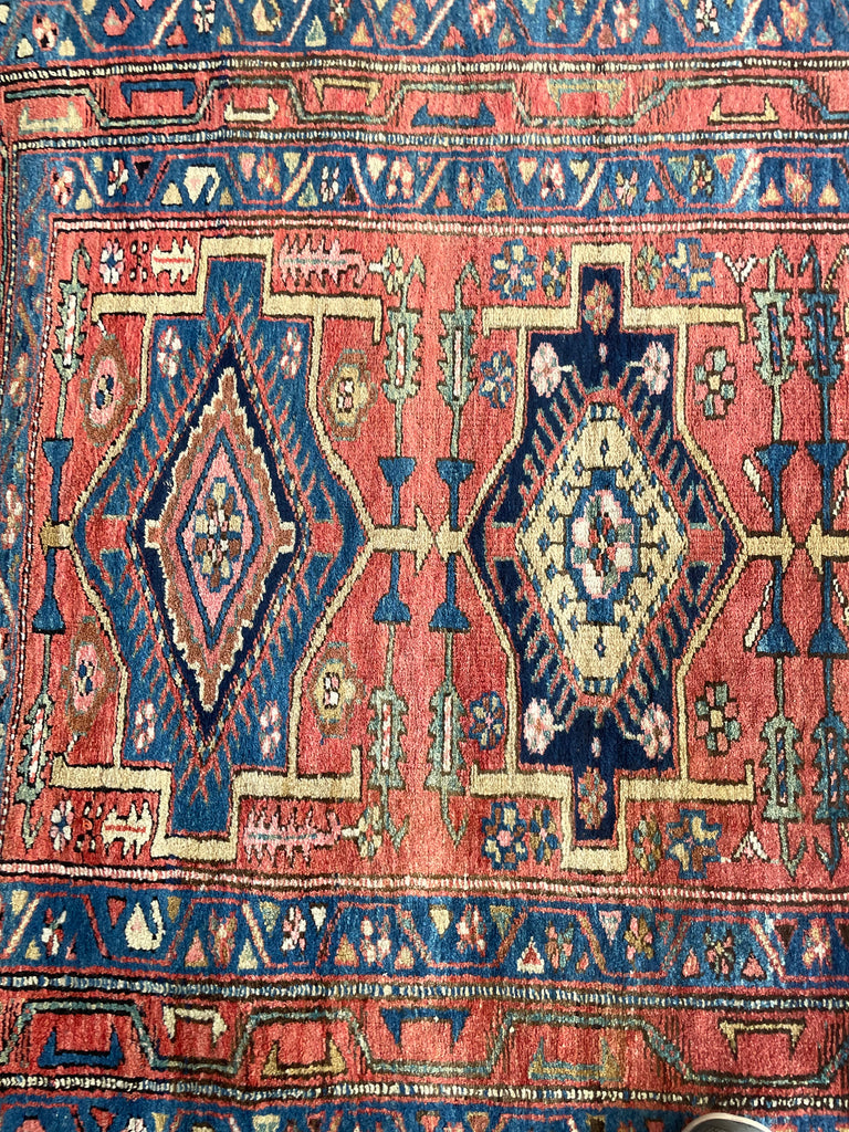 SOLD | INFINITELY LONG & Rare Antique Runner | Northwest Terracotta DATED Beauty | 3.9 x 18.5