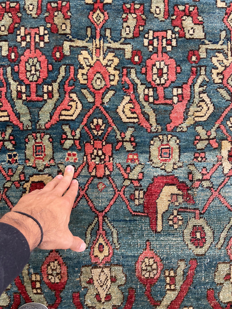NAIVE HALVI BIDJAR | Mystical Energy-Filled Art from the Spiritually Connected Weavers | 5.10 x 10.3
