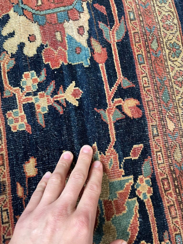 OUTSTANDING  Old-World Gem | Large Antique Carpet, C. 1900's | 10.6 x 13.9