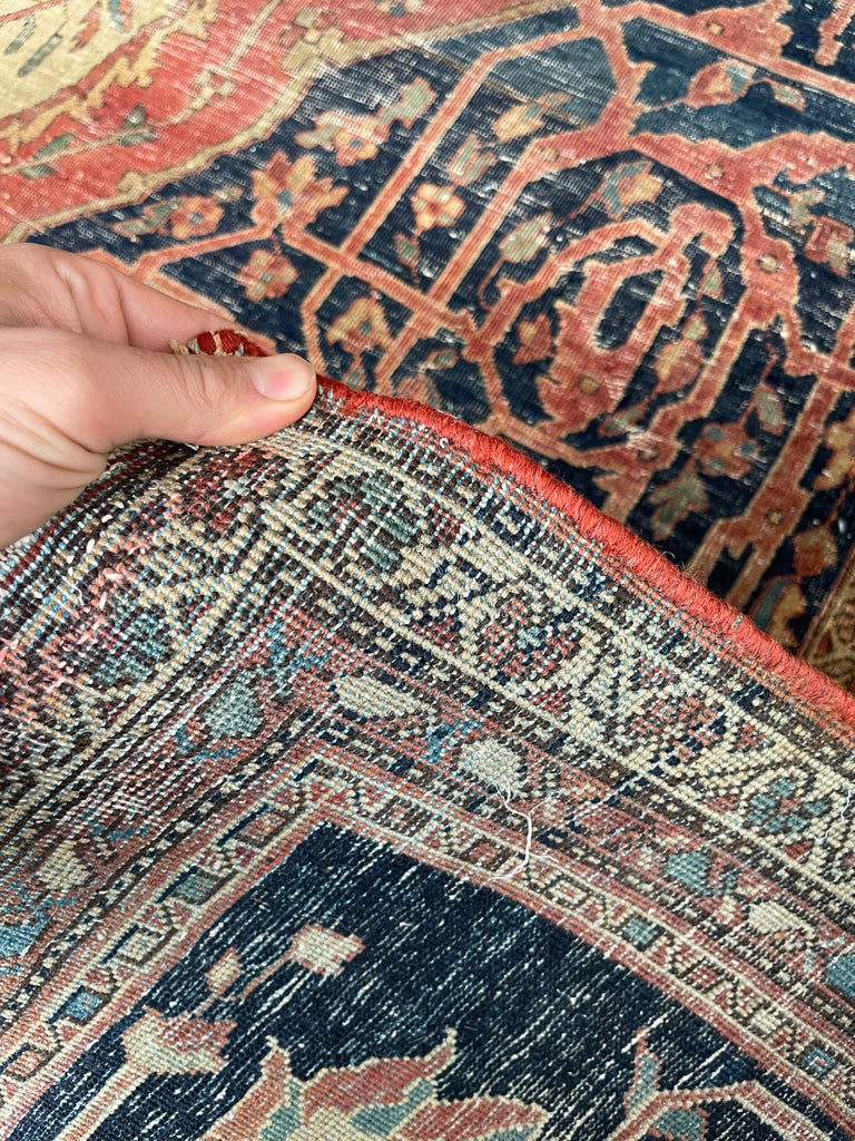 OUTSTANDING  Old-World Gem | Large Antique Carpet, C. 1900's | 10.6 x 13.9