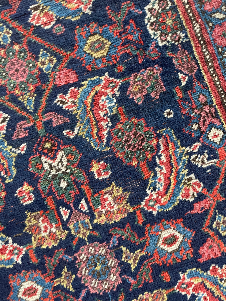 ~ 20 FOOT LONG Nomadic Bidjar Antique Runner with GORGEOUS Colors | 3.8 x 19.9