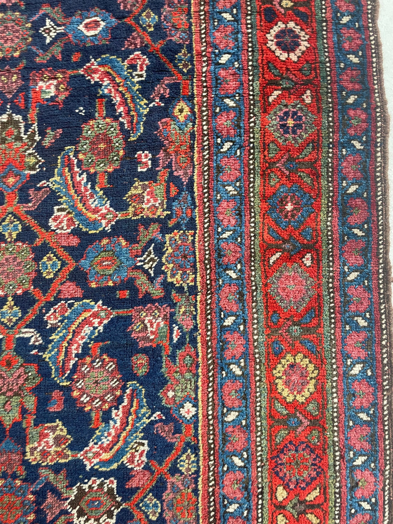 ~ 20 FOOT LONG Nomadic Bidjar Antique Runner with GORGEOUS Colors | 3.8 x 19.9