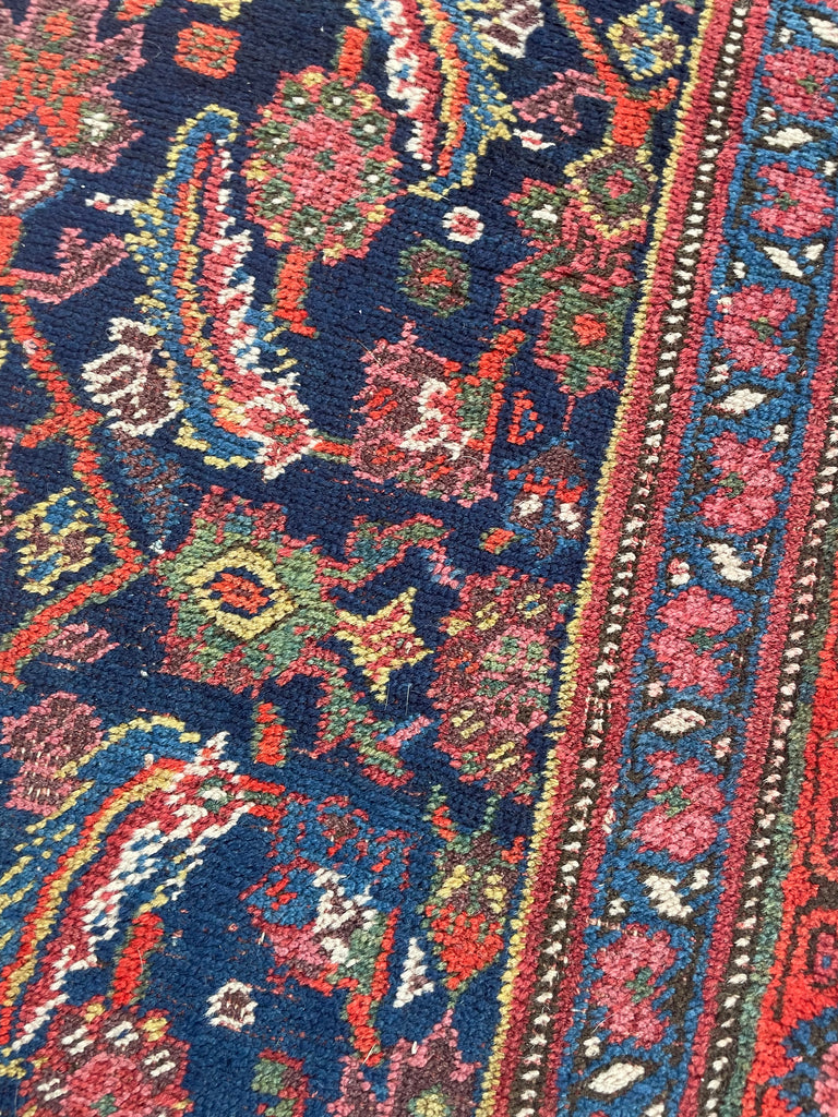 ~ 20 FOOT LONG Nomadic Bidjar Antique Runner with GORGEOUS Colors | 3.8 x 19.9