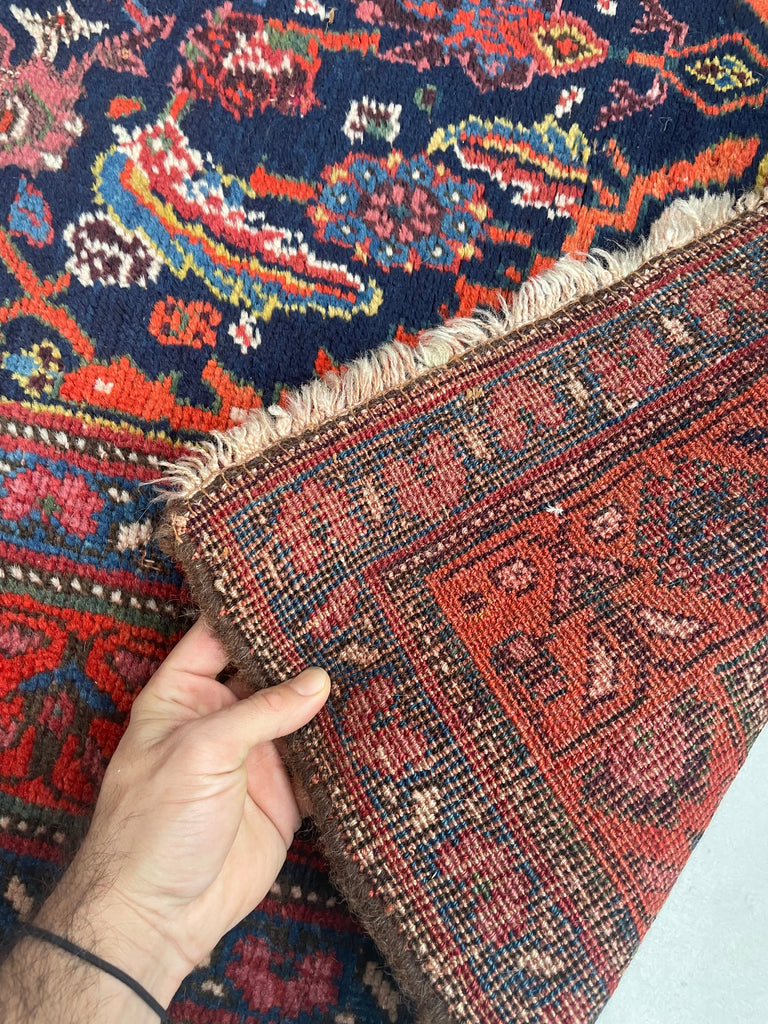 ~ 20 FOOT LONG Nomadic Bidjar Antique Runner with GORGEOUS Colors | 3.8 x 19.9