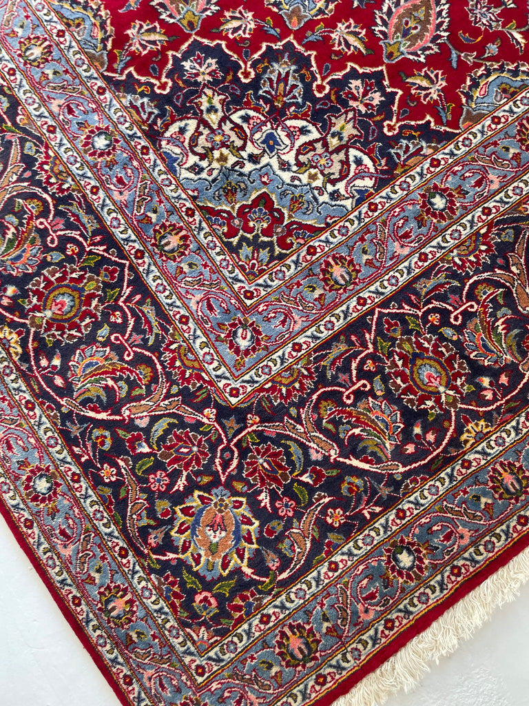 Palace Size Oversized Classical Persian Kashan Carpet | Rich & Decorative Colors  | 11.2 x 16.2