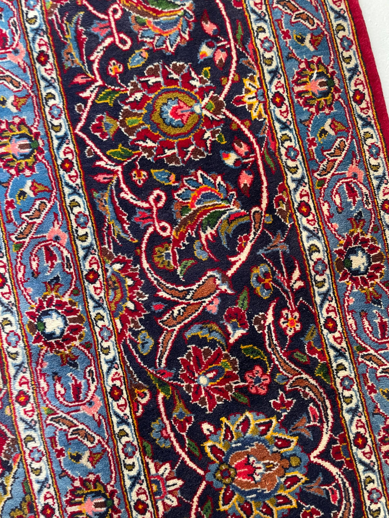 Palace Size Oversized Classical Persian Kashan Carpet | Rich & Decorative Colors  | 11.2 x 16.2