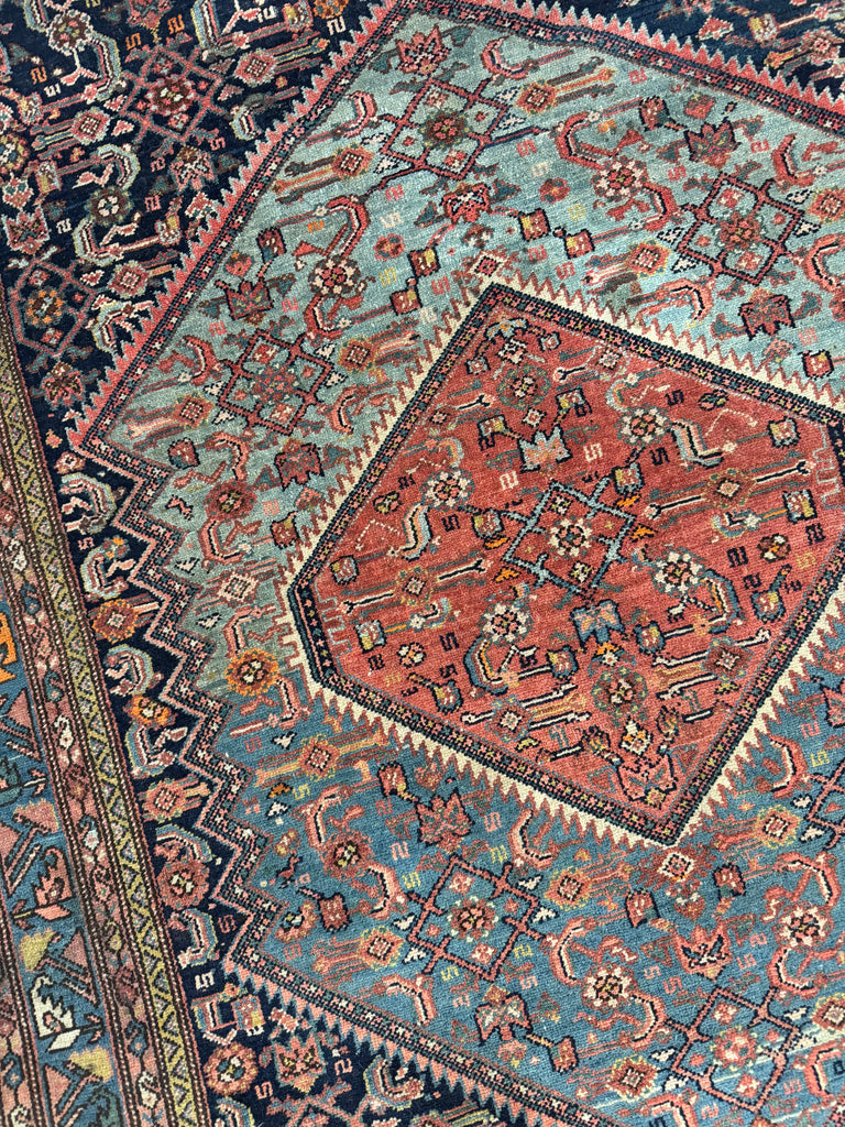 Coming Soon... DROP DEAD GORGEOUS Luxurious Antique Persian Malayer, C. 1920's |  4.10 x 6.7