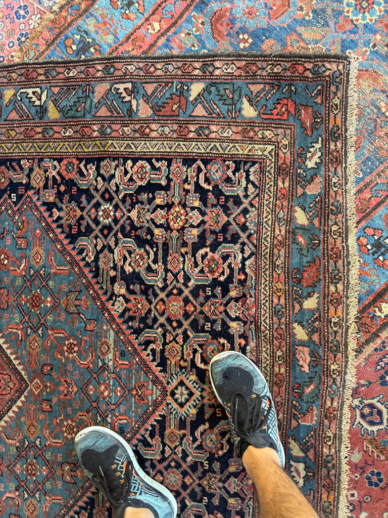 Coming Soon... DROP DEAD GORGEOUS Luxurious Antique Persian Malayer, C. 1920's |  4.10 x 6.7