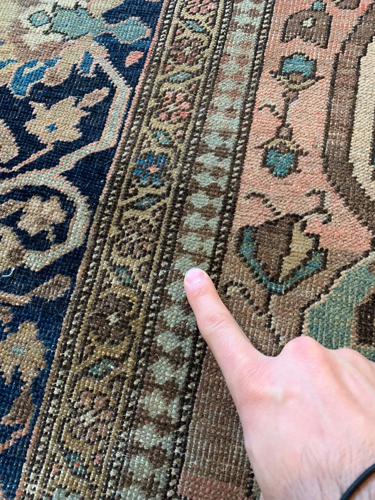 High-End Collector's Antique Ferahan Sarouk | 8.4 x 11.4 | Majestic and Ancient Rare gem