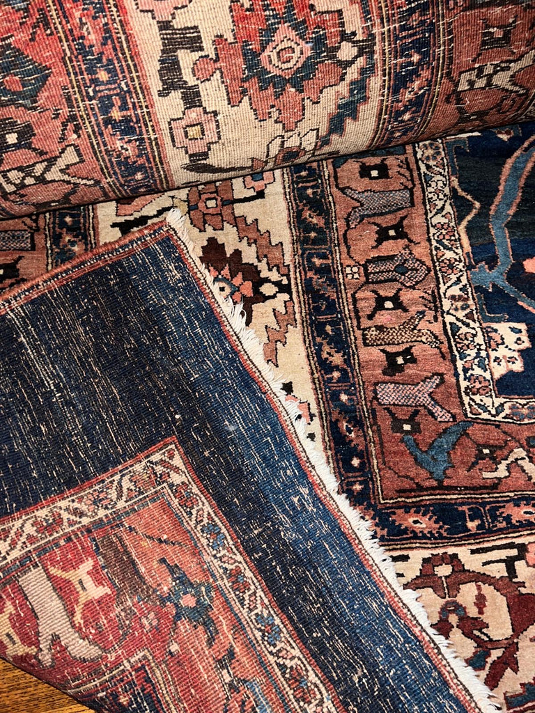 Coming Soon... RARE COLOSSAL Palatial Antique Persian Bidjar | Butterfly-Diamond Motifs, Exotic Nomadic Border, Unbelievable Natural Dyes | ~ 13 x 26