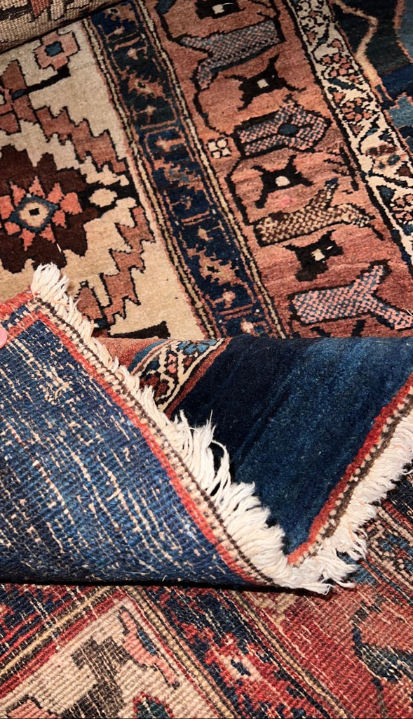 Coming Soon... RARE COLOSSAL Palatial Antique Persian Bidjar | Butterfly-Diamond Motifs, Exotic Nomadic Border, Unbelievable Natural Dyes | ~ 13 x 26