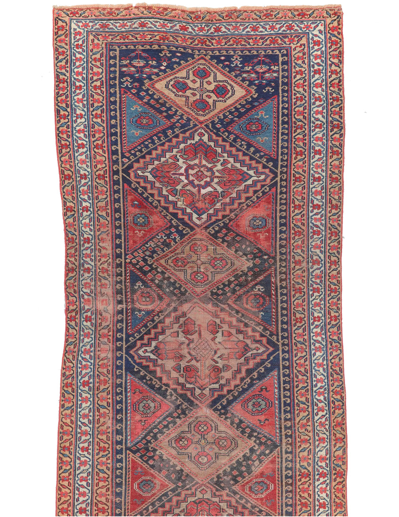 RESERVED FOR NICK*** INFINITELY LONG Gorgeous Antique Tribal Textile Runner | Ancient Southwest Persian, Rustic & Rare | ~ 3.9 x 24