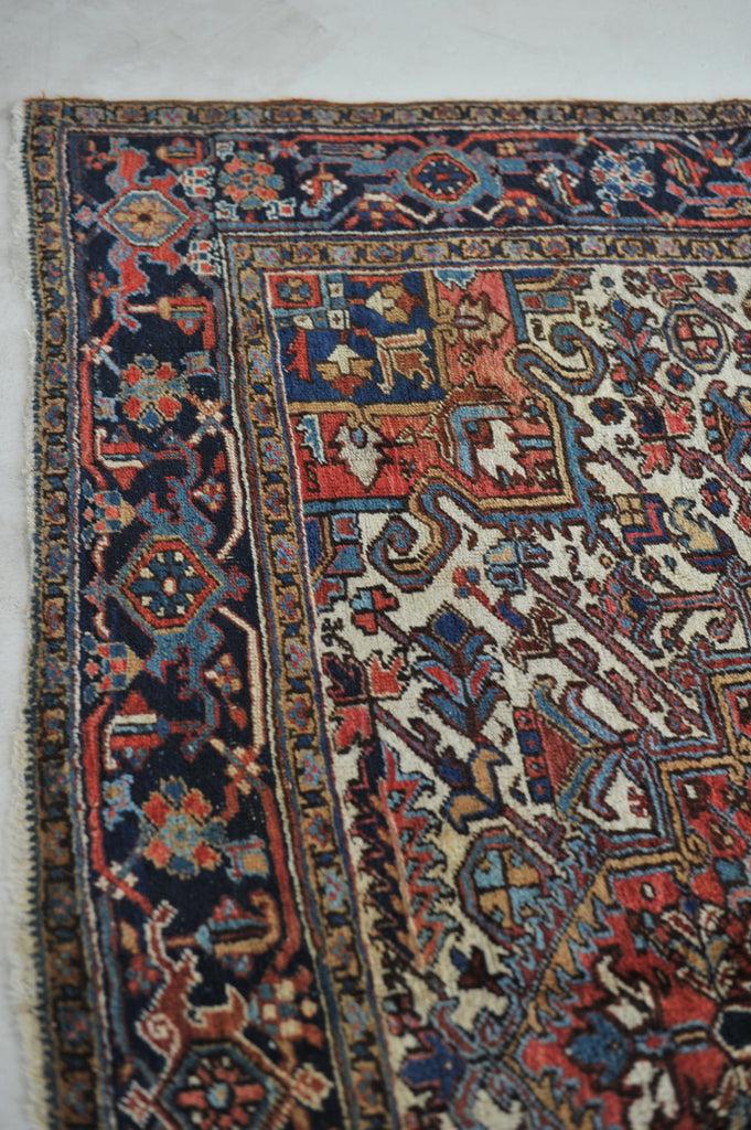 SOLD | Vintage Beauty | Timeless Northwest with Strawberry/Cherry Reds & Blueberry Blues | 9.1 x 11.6