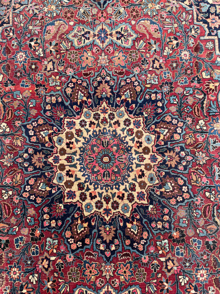 GLOWING Northeast Antique | Timeless  Beauty with Blooming Jewel Flora | ~ 10 x 13.9