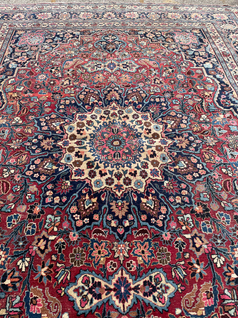 GLOWING Northeast Antique | Timeless  Beauty with Blooming Jewel Flora | ~ 10 x 13.9