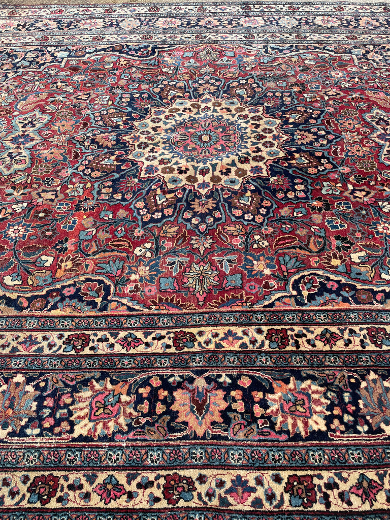 GLOWING Northeast Antique | Timeless  Beauty with Blooming Jewel Flora | ~ 10 x 13.9