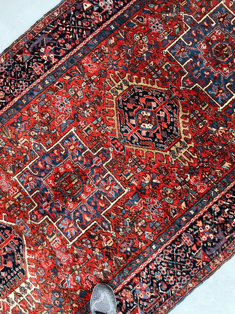 RESERVED FOR NINA*** SENSATIONAL Vintage Karaja in OVERSIZED Gallery Runner | Strawberry, Espresso, Denim, Beige etc | ~ 4.8 x 13