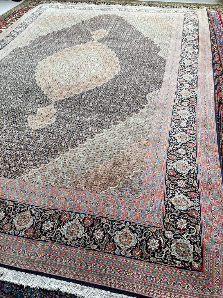 SOLD | MASTERPIECE Over 500K Knots!! True Persian GEM | Fine Lamb Wool w/ Silk Highlights from the Caspian Sea | 8.5 x 12