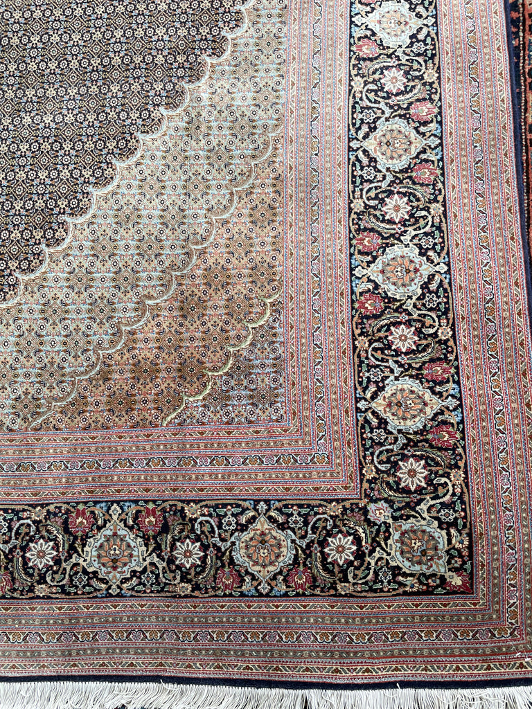 SOLD | MASTERPIECE Over 500K Knots!! True Persian GEM | Fine Lamb Wool w/ Silk Highlights from the Caspian Sea | 8.5 x 12