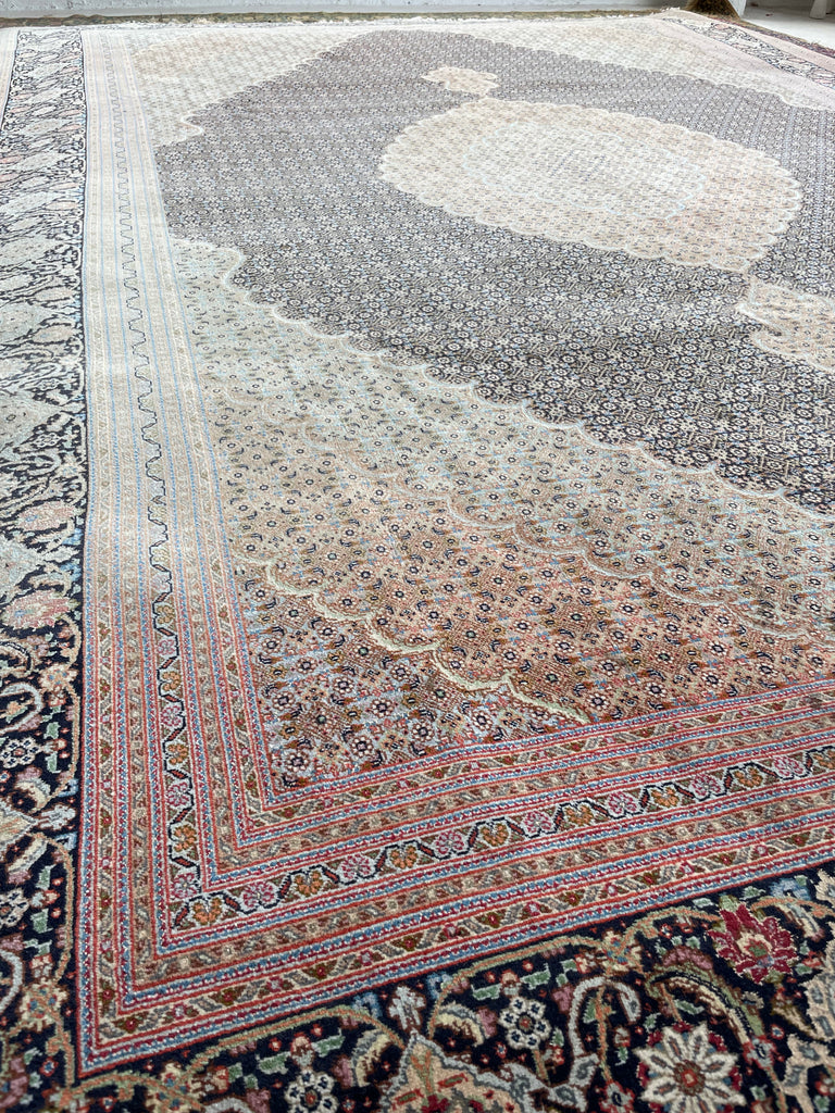 SOLD | MASTERPIECE Over 500K Knots!! True Persian GEM | Fine Lamb Wool w/ Silk Highlights from the Caspian Sea | 8.5 x 12