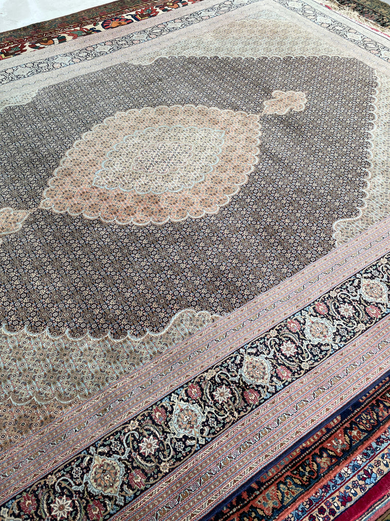 SOLD | MASTERPIECE Over 500K Knots!! True Persian GEM | Fine Lamb Wool w/ Silk Highlights from the Caspian Sea | 8.5 x 12