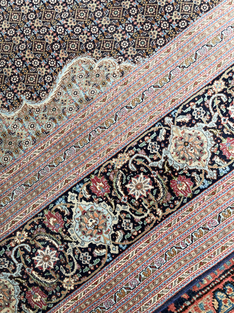 SOLD | MASTERPIECE Over 500K Knots!! True Persian GEM | Fine Lamb Wool w/ Silk Highlights from the Caspian Sea | 8.5 x 12