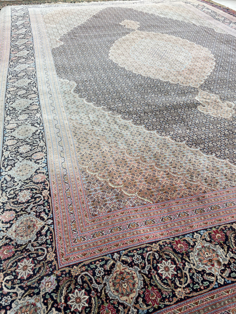SOLD | MASTERPIECE Over 500K Knots!! True Persian GEM | Fine Lamb Wool w/ Silk Highlights from the Caspian Sea | 8.5 x 12