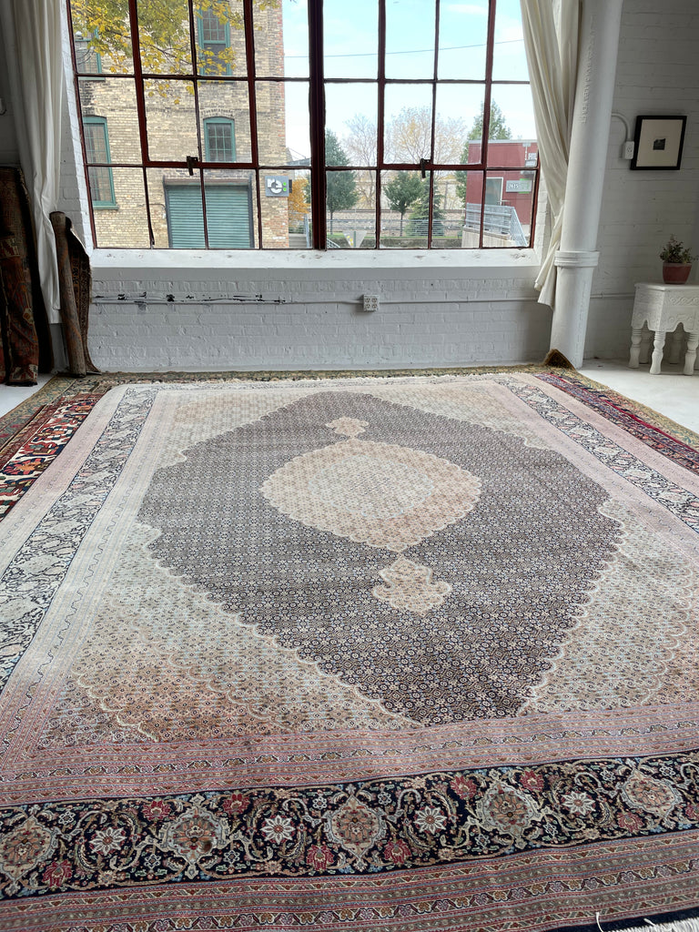 SOLD | MASTERPIECE Over 500K Knots!! True Persian GEM | Fine Lamb Wool w/ Silk Highlights from the Caspian Sea | 8.5 x 12