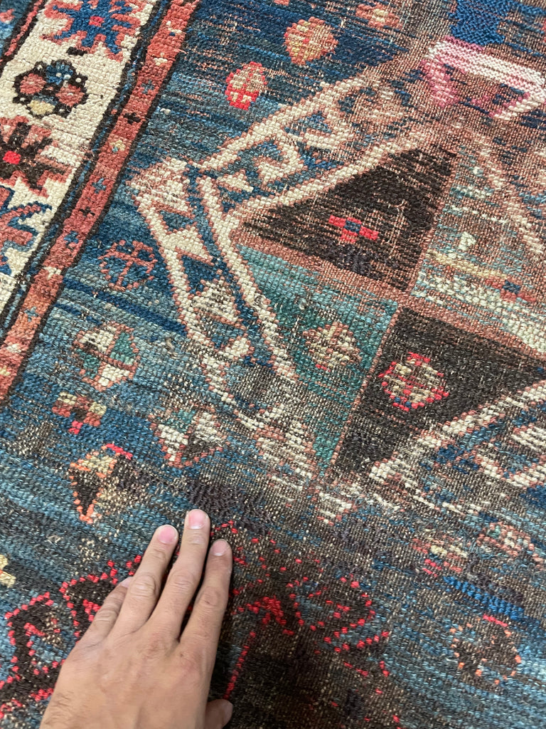 SOLD | Antique Turkish Prayer Rug with GORGEOUS Colors | 3.1 x 4.11