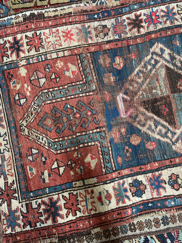 SOLD | Antique Turkish Prayer Rug with GORGEOUS Colors | 3.1 x 4.11