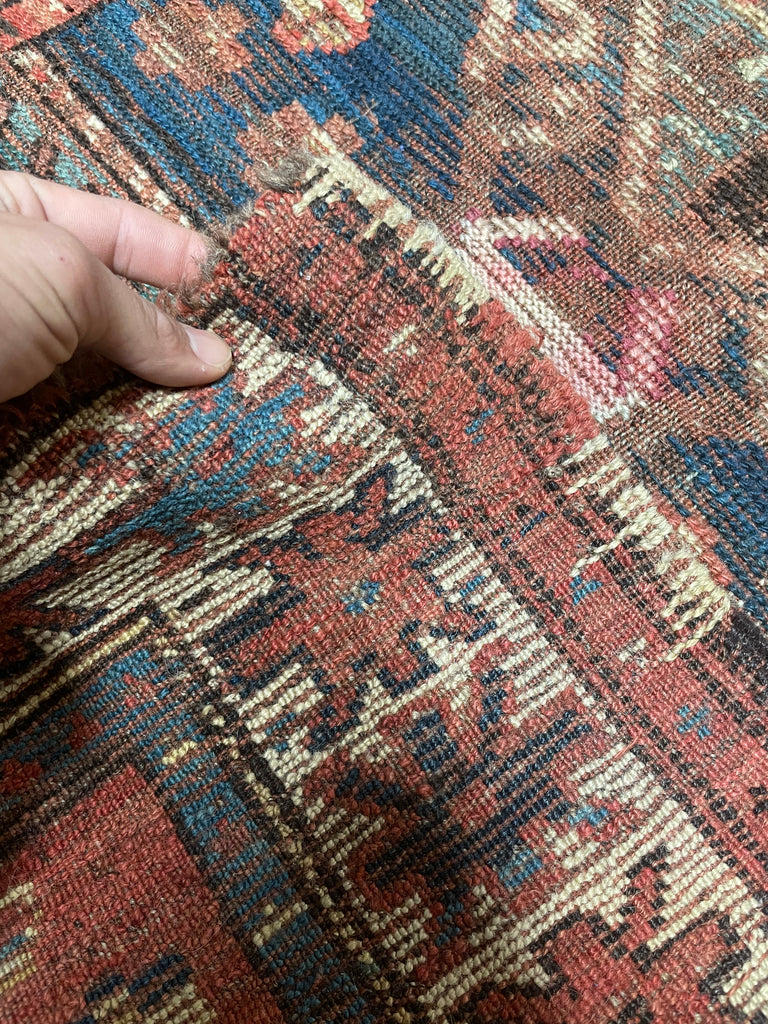 SOLD | Antique Turkish Prayer Rug with GORGEOUS Colors | 3.1 x 4.11