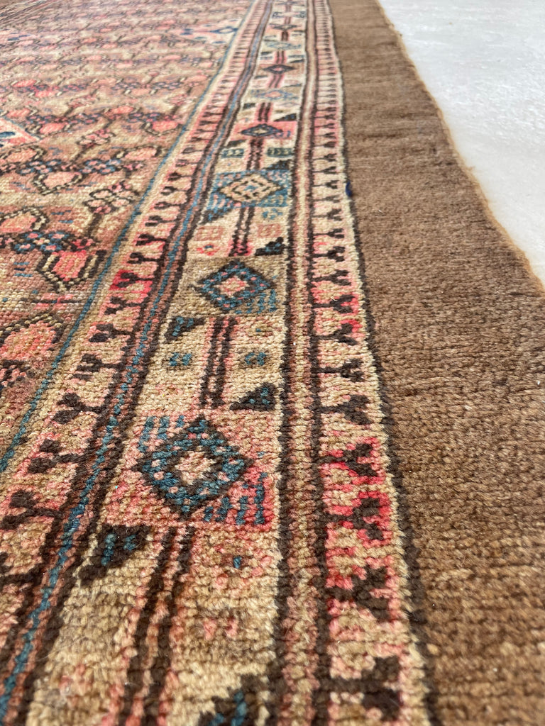 RESERVED FOR JDID*** PURE RAW CAMEL HAIR Oversized Antique Runner | Nomadic Northwest Persian BEAUTY | Camel, Merlot, Indigo, Blush, Rose, Salmon, Lavender | 3.6 x 20.6