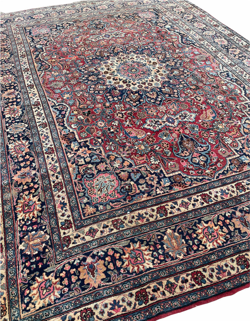 GLOWING Northeast Antique | Timeless  Beauty with Blooming Jewel Flora | ~ 10 x 13.9
