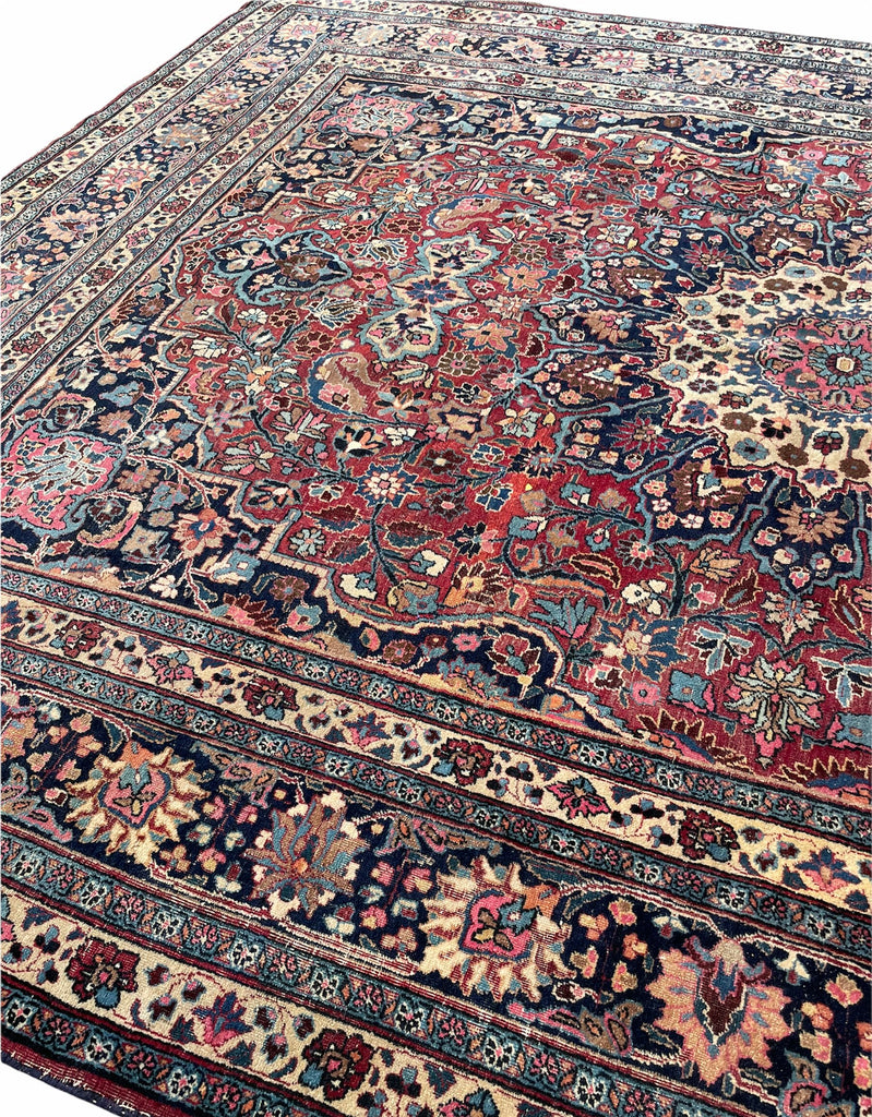 GLOWING Northeast Antique | Timeless  Beauty with Blooming Jewel Flora | ~ 10 x 13.9