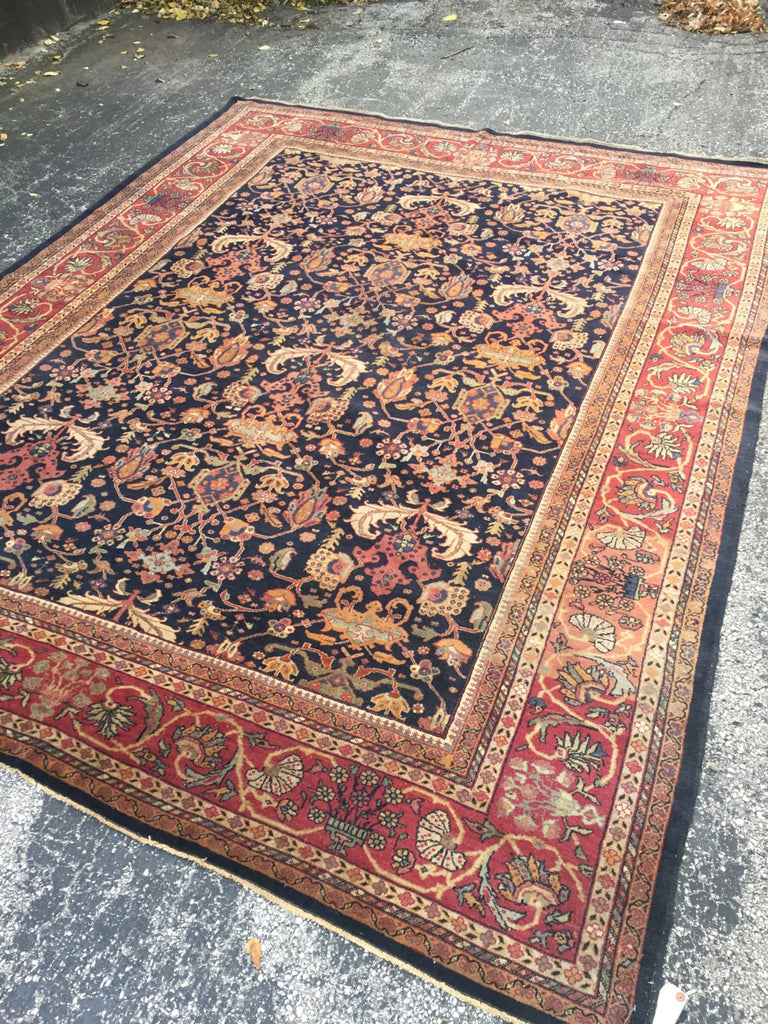 7.10 x 10.2 | Antique Turkish  Rug from  1920's |  DAISY