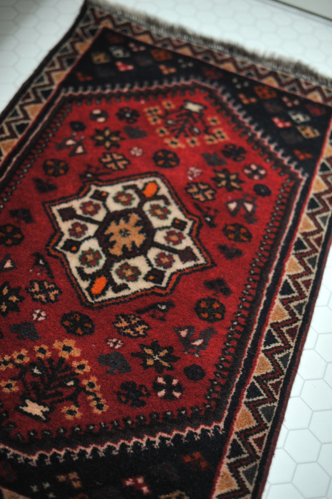 2.2 x 3.7 | Kline | Vintage tribal rug