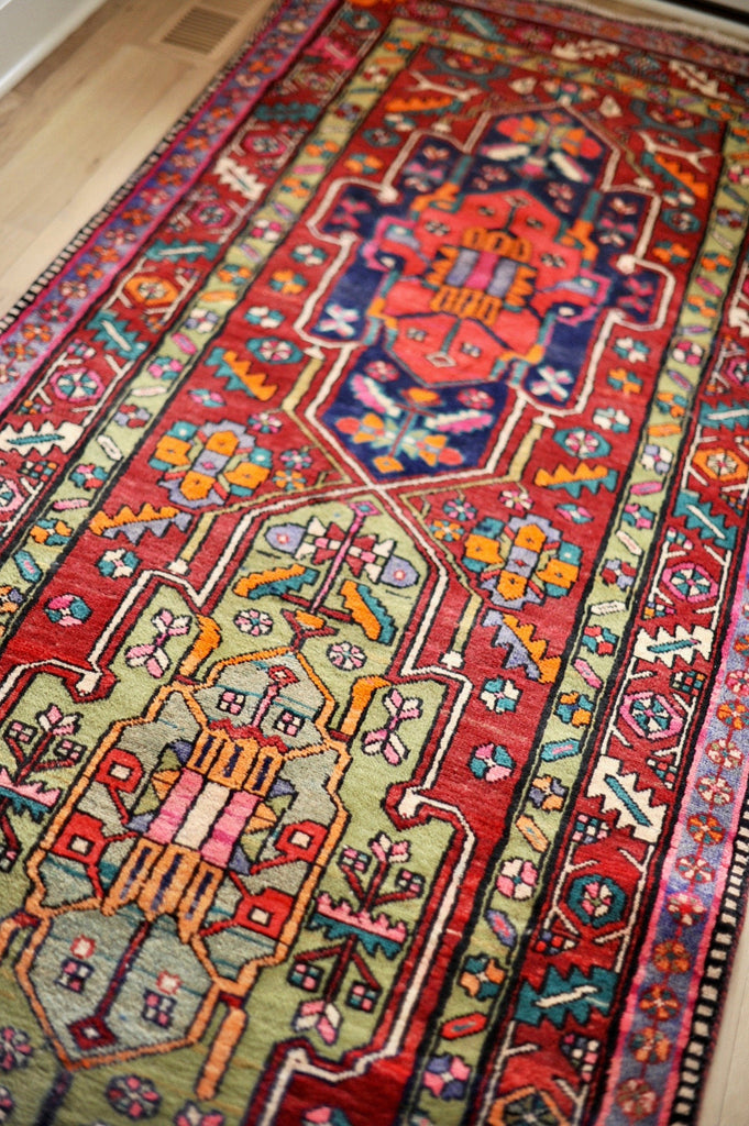 3.5 x 14.8 | Alice | Vintage colorful geometric long tribal runner