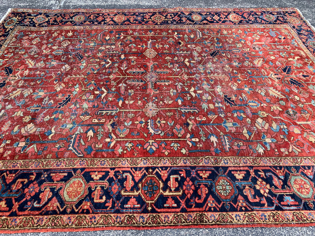 RESERVED FOR AUSTIN*** INCREDIBLE Antique Rug All-Over Luxurious Rich Antique Tribal Rug 1920-30's | 8.1 x 11.1 | Albert