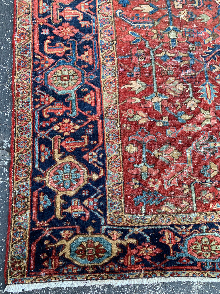 RESERVED FOR AUSTIN*** INCREDIBLE Antique Rug All-Over Luxurious Rich Antique Tribal Rug 1920-30's | 8.1 x 11.1 | Albert