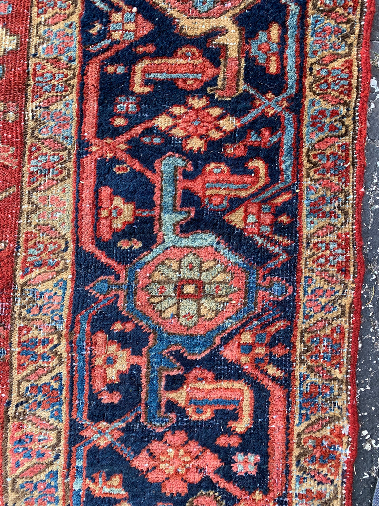 RESERVED FOR AUSTIN*** INCREDIBLE Antique Rug All-Over Luxurious Rich Antique Tribal Rug 1920-30's | 8.1 x 11.1 | Albert