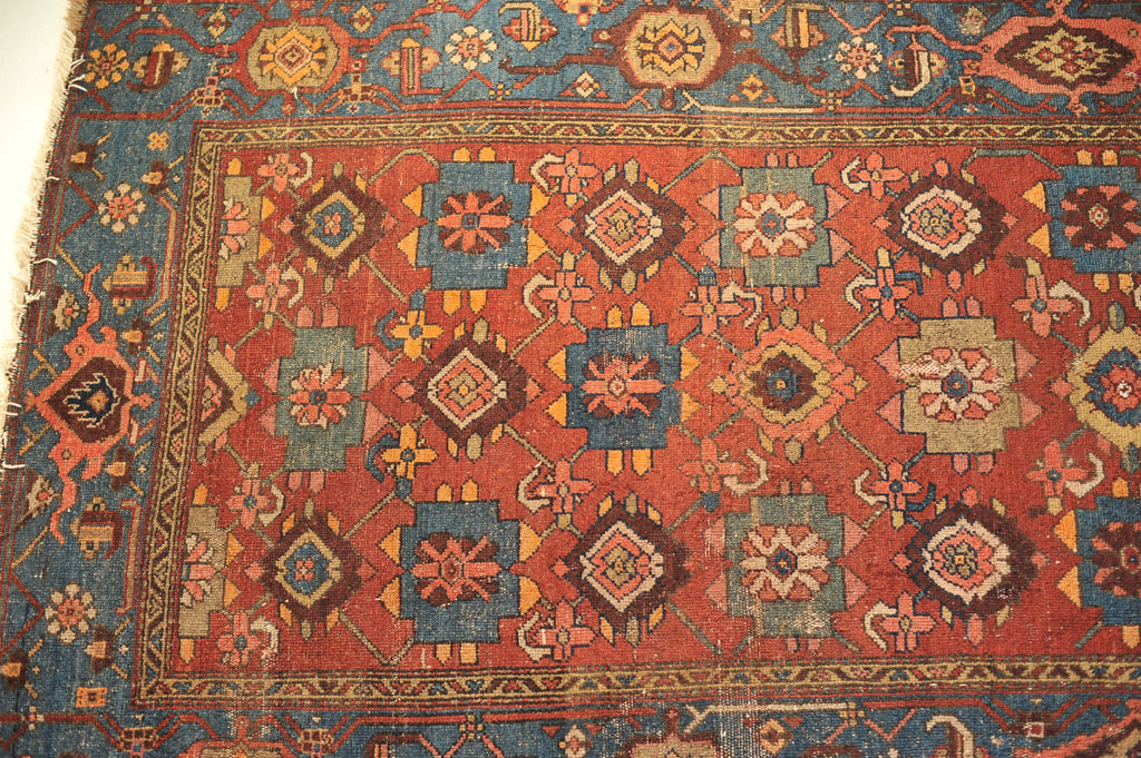 3.11 x 6 | Colorful and Cheerful Village Antique Rug | Charlie