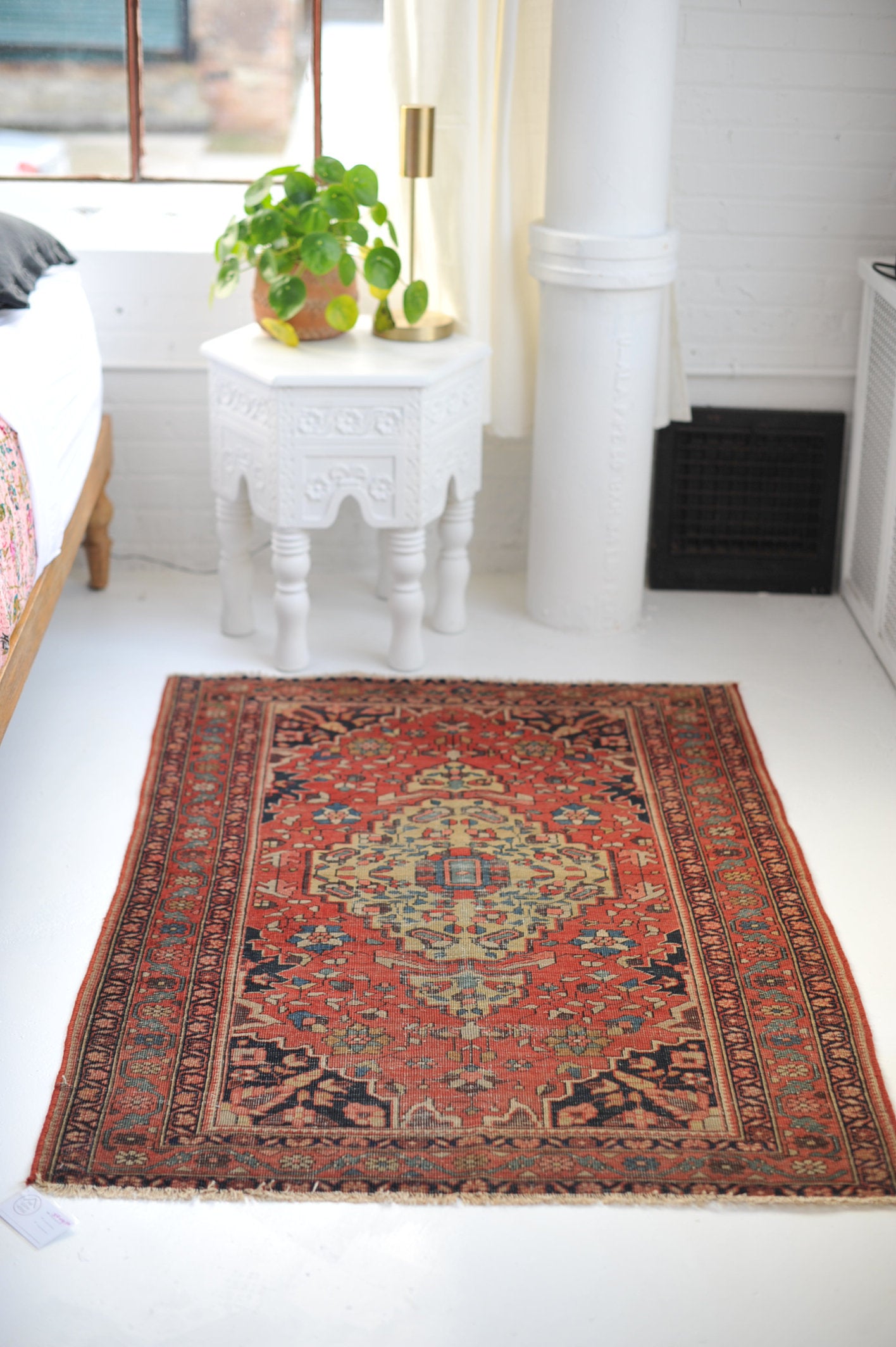 3.5 x 4.10 | Extremely Fine Sophisticated Antique Persian