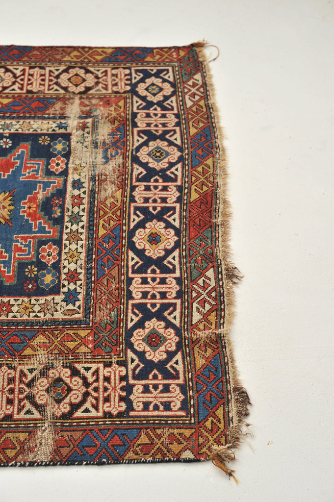 SOLD | ~ 3 x 5 | Incredible Antique Rug from the Caucasian Mountains | Drake