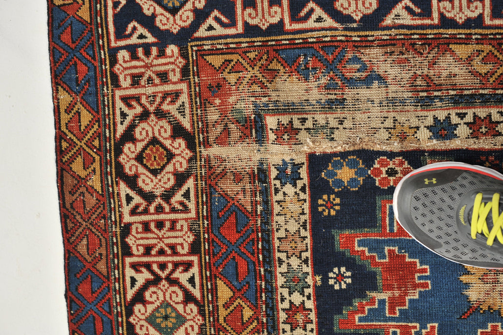 SOLD | ~ 3 x 5 | Incredible Antique Rug from the Caucasian Mountains | Drake