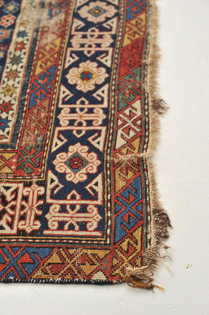 SOLD | ~ 3 x 5 | Incredible Antique Rug from the Caucasian Mountains | Drake