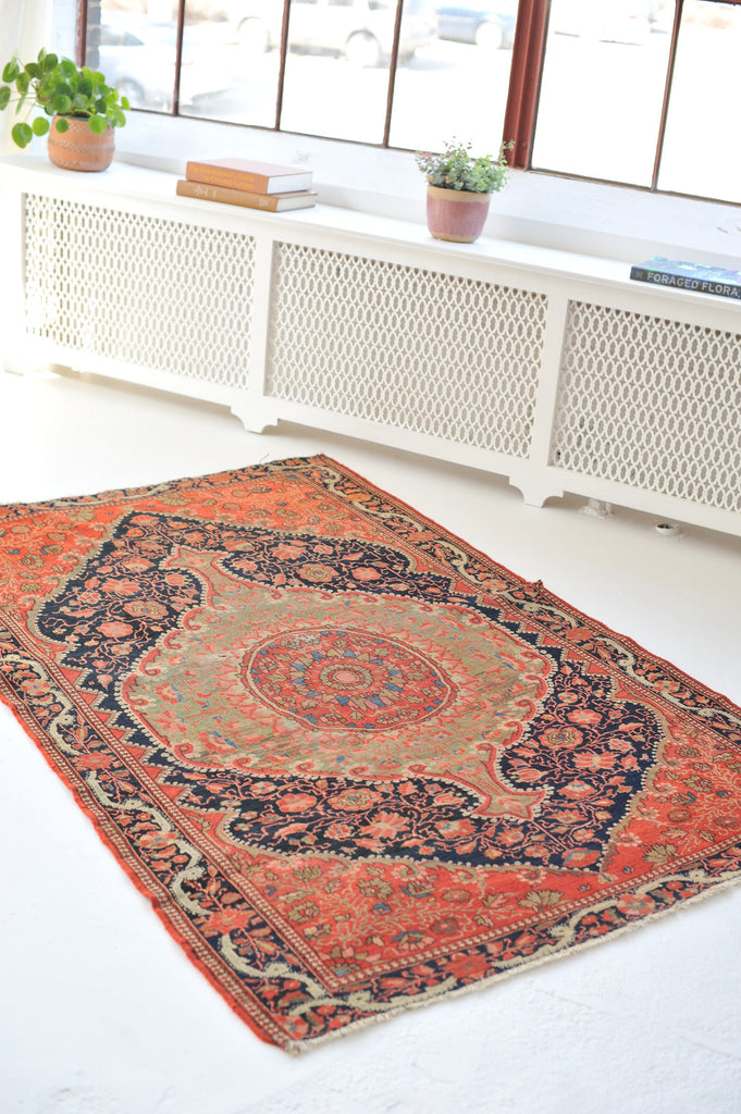 4.5 x 6.7 | Very Fine and Classy Antique Malayer Rug | Jada