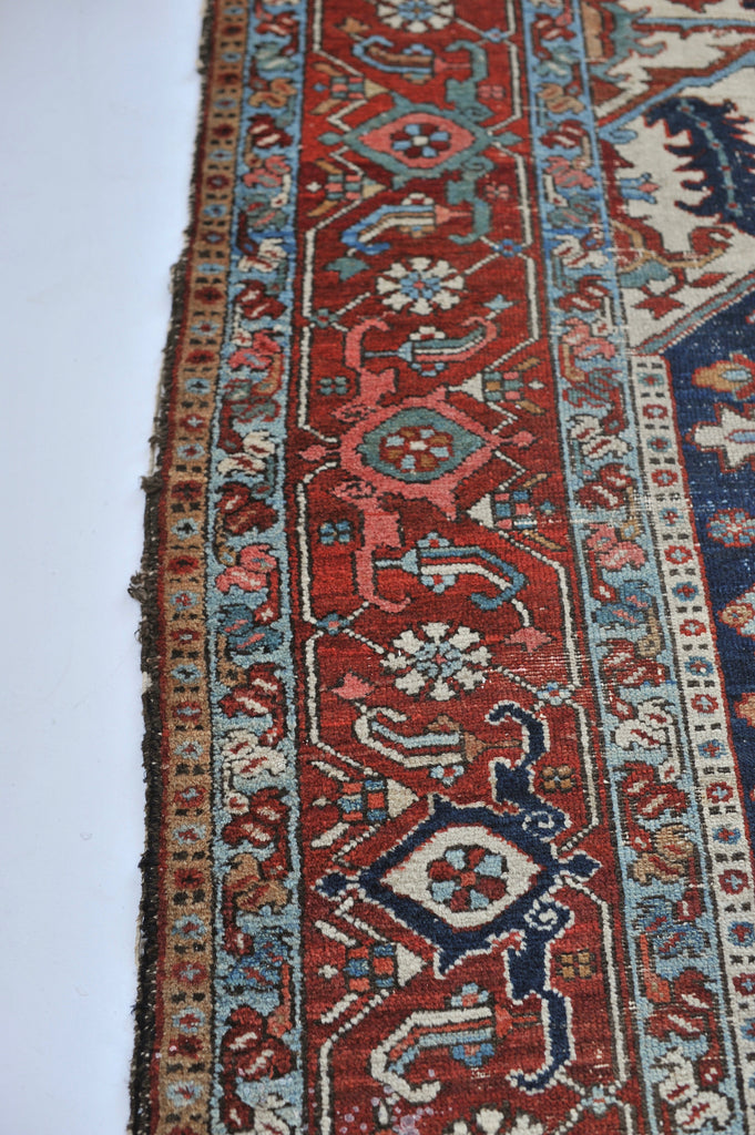 SOLD | 10x12  | Iconic and Powerful Geometric Antique Karaja Village Rug | Kavon
